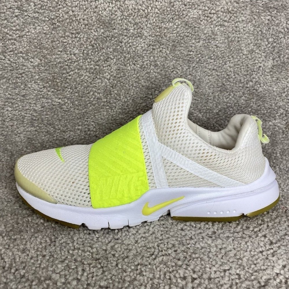 Nike Presto Extreme SE GS White Volt Athletic Sneakers AA3513-101 YOUTH Size 6Y